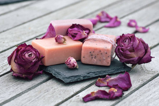 rose soap